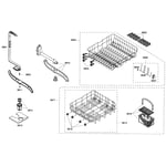 Bosch SHE33M06UC/50 dishwasher parts | Sears PartsDirect