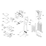 Bosch B22CS80SNS/03 side-by-side refrigerator parts | Sears PartsDirect