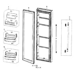Samsung RS263TDBP/XAA-01 side-by-side refrigerator parts | Sears