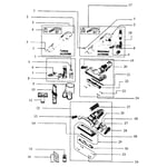 Looking for Dyson model DC22 canister vacuum repair & replacement parts?