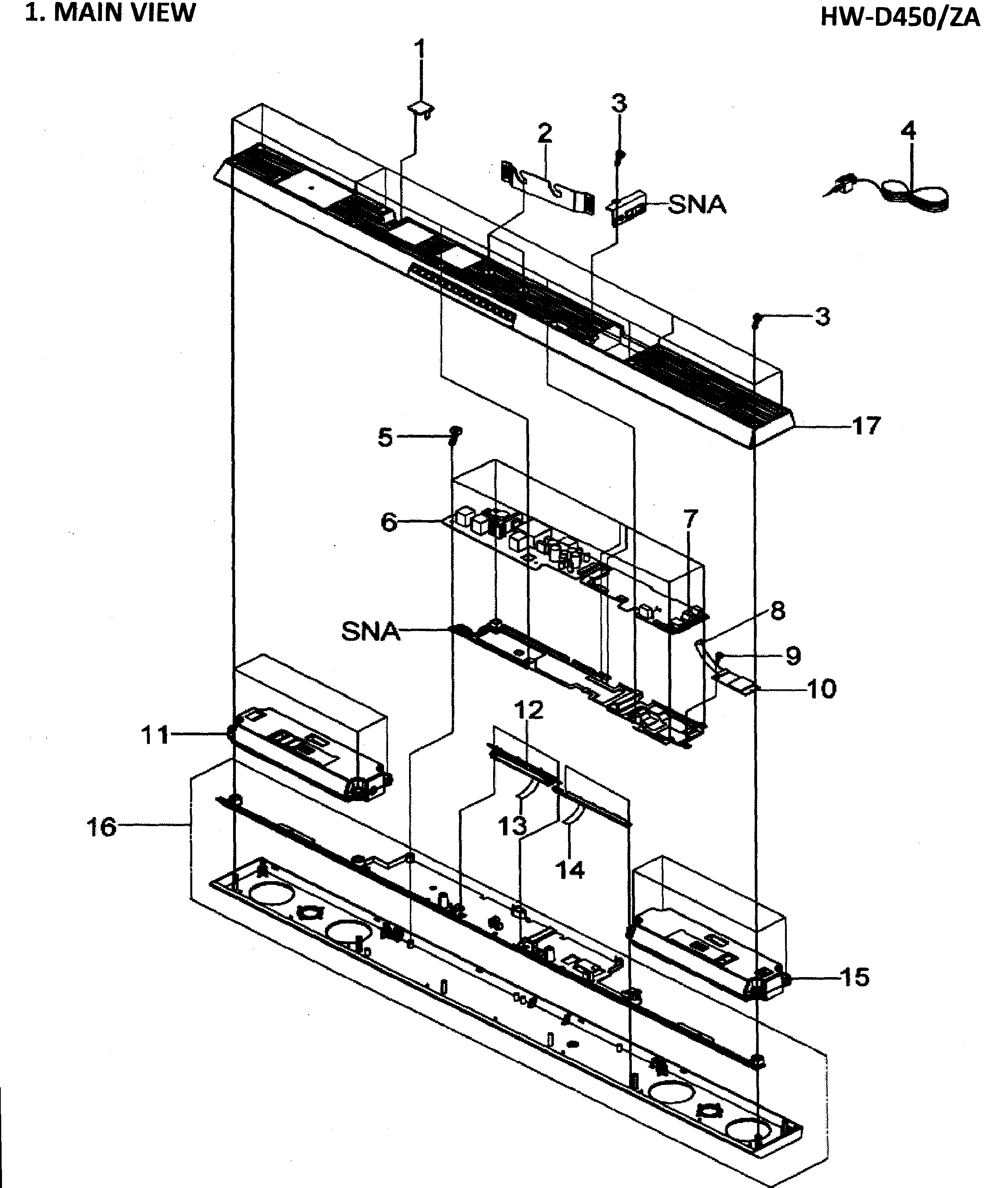 samsung soundbar parts