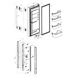 Samsung RF217ABPN/XAA-00 bottom-mount refrigerator parts | Sears