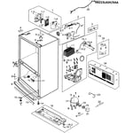 Samsung Rb215lash Xaa-00 Bottom-mount Refrigerator Parts 