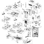Looking for Samsung model RF268ACBP/XAA-00 bottom-mount refrigerator