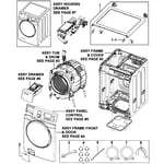 Samsung WF448AAP/XAA-00 washer parts | Sears PartsDirect