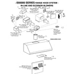 Broan E6042TSS range hood parts | Sears PartsDirect