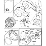 Samsung DV218AEW/XAA-00 dryer parts | Sears PartsDirect