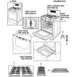 Samsung FX510BGS/XAA-00 gas range parts | Sears PartsDirect