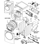 Samsung DV337AER/XAA-00 dryer parts | Sears PartsDirect