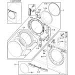 Samsung DV409AGW/XAA-00 dryer parts | Sears PartsDirect