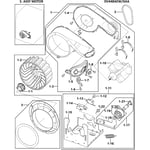 Samsung DV448AEW/XAA-00 dryer parts | Sears PartsDirect