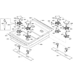Thermador PRD304GHU/08 range parts Sears PartsDirect