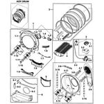 Samsung DV350AGR/XAA-00 dryer parts | Sears PartsDirect