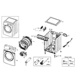 Samsung DV231AGW/XAA-00 dryer parts | Sears PartsDirect