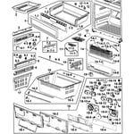 Samsung Rf267abrs Xaa-00 Bottom-mount Refrigerator Parts 