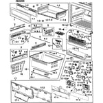 Samsung RF26VABWP/XAA-00 bottom-mount refrigerator parts | Sears ...