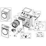 Samsung DV431AEW/XAA-01 dryer parts | Sears PartsDirect