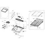 Samsung WA400PJHDWR/AA-01 washer parts | Sears PartsDirect