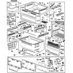 Samsung RF266AASH/XAA-00 bottom-mount refrigerator parts | Sears ...