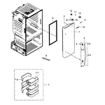 Samsung RF261BEAESP/AA-01 bottom-mount refrigerator parts | Sears