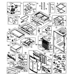 Samsung Refrigerator Parts Diagram - Heat exchanger spare parts