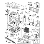 Samsung RF263BEAESR/AA-00 bottom-mount refrigerator parts | Sears