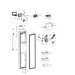 Samsung RSG309AARS/XAA-01 side-by-side refrigerator parts | Sears