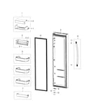 Samsung RSG309AARS/XAA-01 side-by-side refrigerator parts | Sears