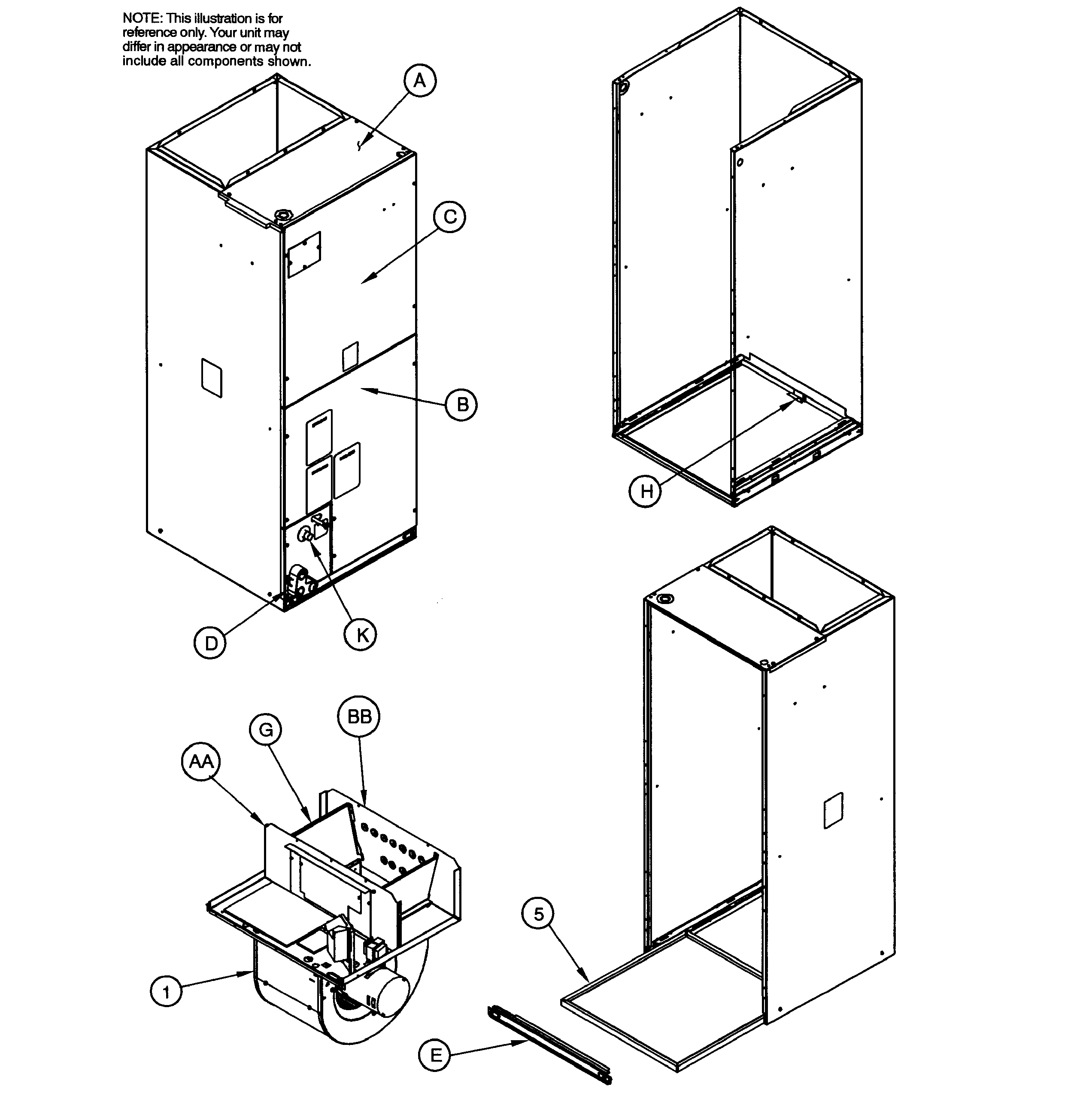 Icp Model Fem4p1800at1 Evaporator Coils Genuine Parts Cabinet
