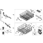 kenmore elite dishwasher basket replacement