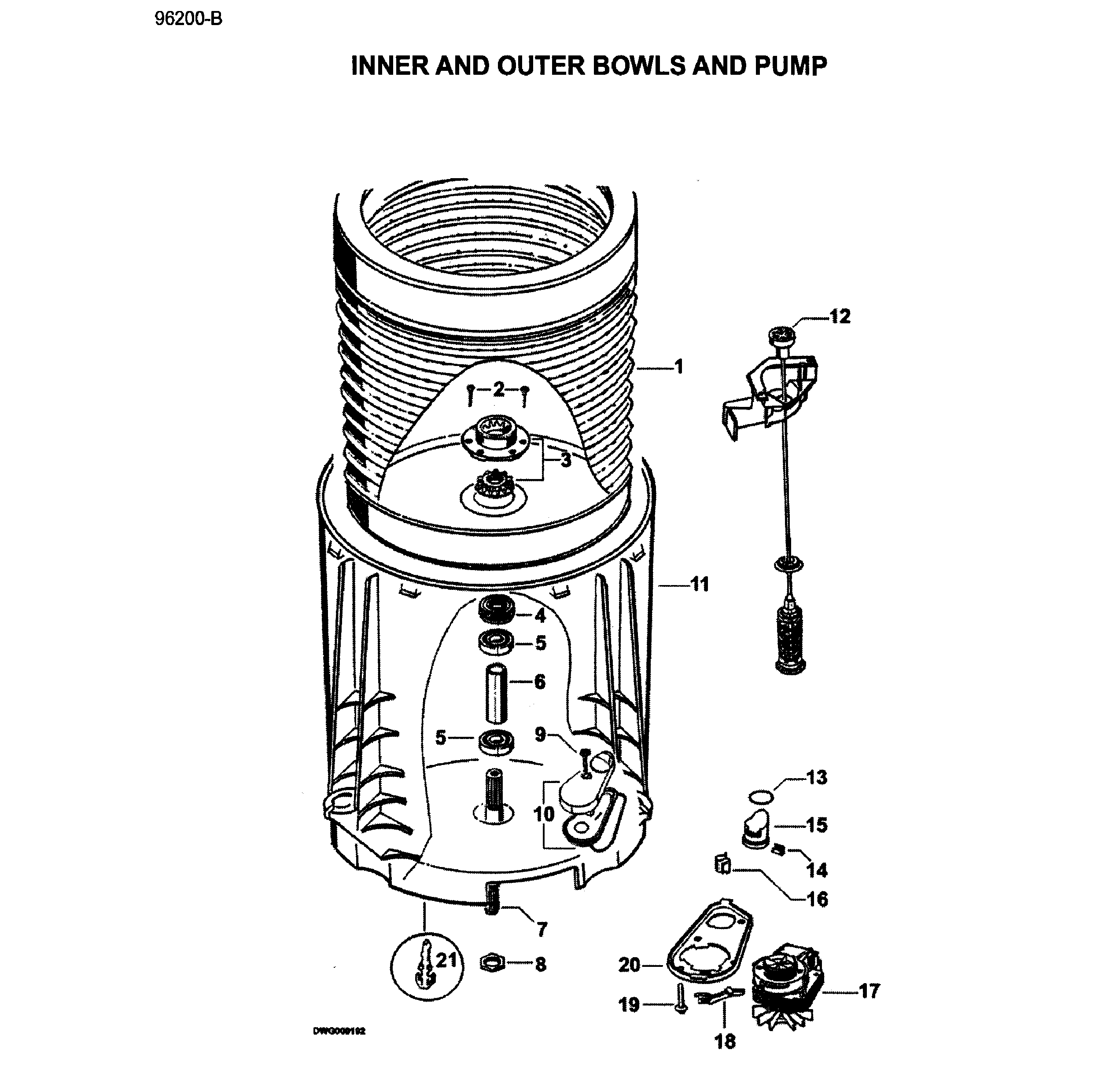 Fisher Paykel Washer Parts Diagram - Hanenhuusholli