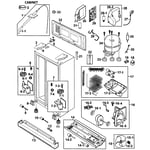Samsung RS267LASH/XAA-00 side-by-side refrigerator parts | Sears