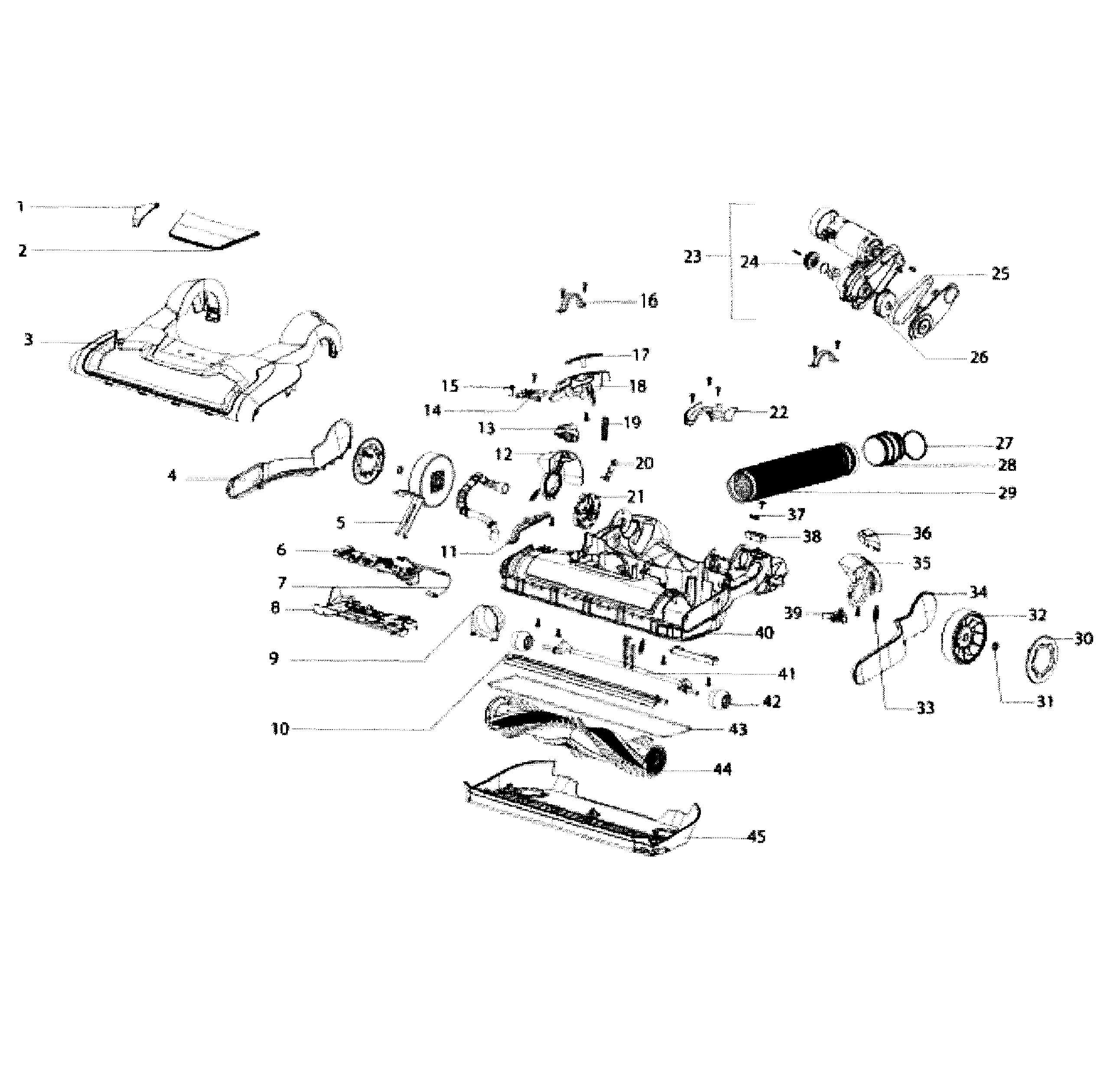 Electrolux Vacuum Parts