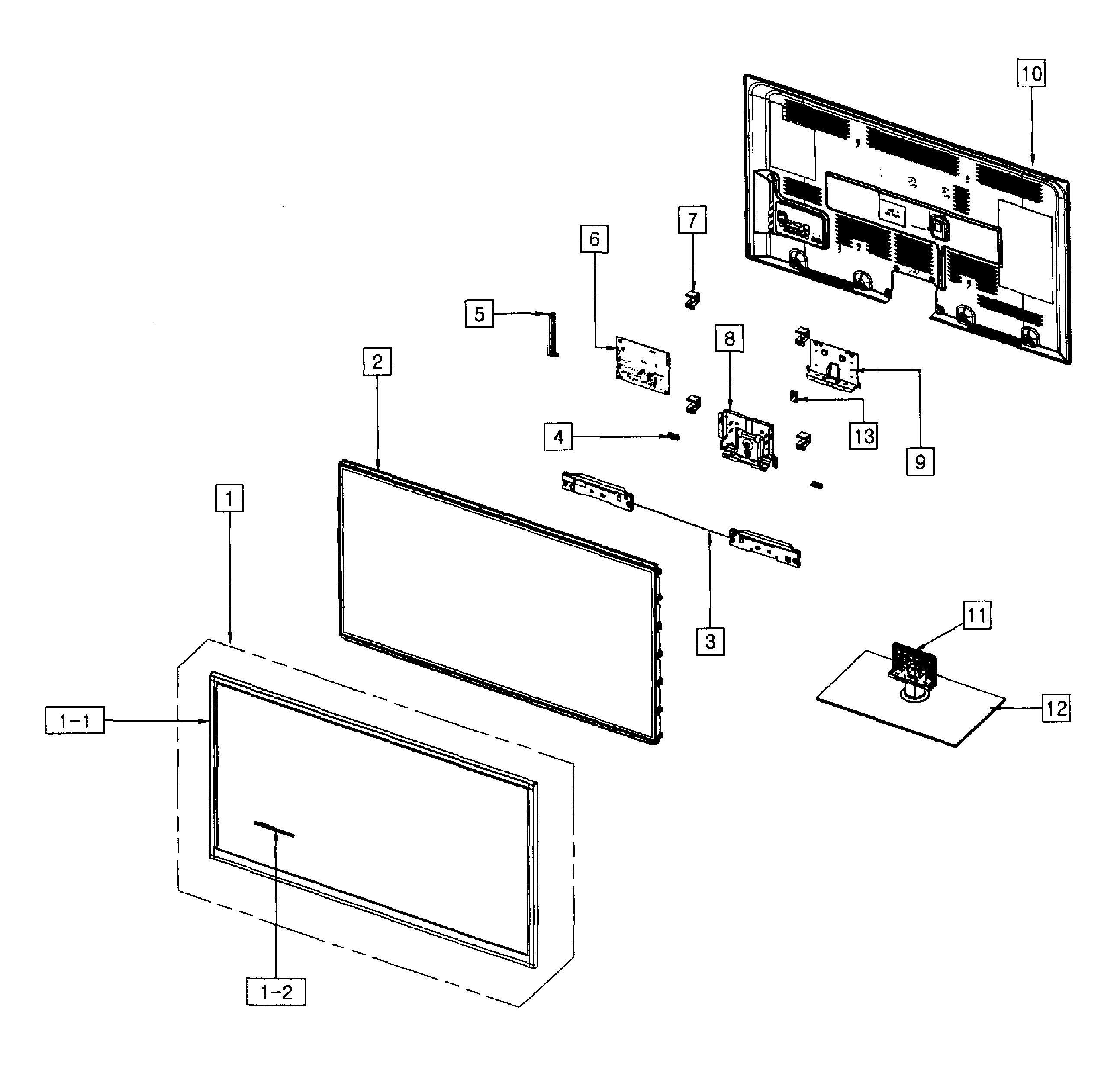 samsung model pn51f4500afxza us02 plasma television genuine parts