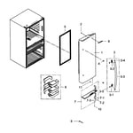 Samsung RF31FMESBSR/AA-01 bottom-mount refrigerator parts | Sears