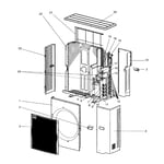Mitsubishi MXZ-3A30NA-1 central air conditioner parts | Sears PartsDirect