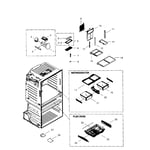 Samsung RF4267HARS/XAA-01 bottom-mount refrigerator parts | Sears
