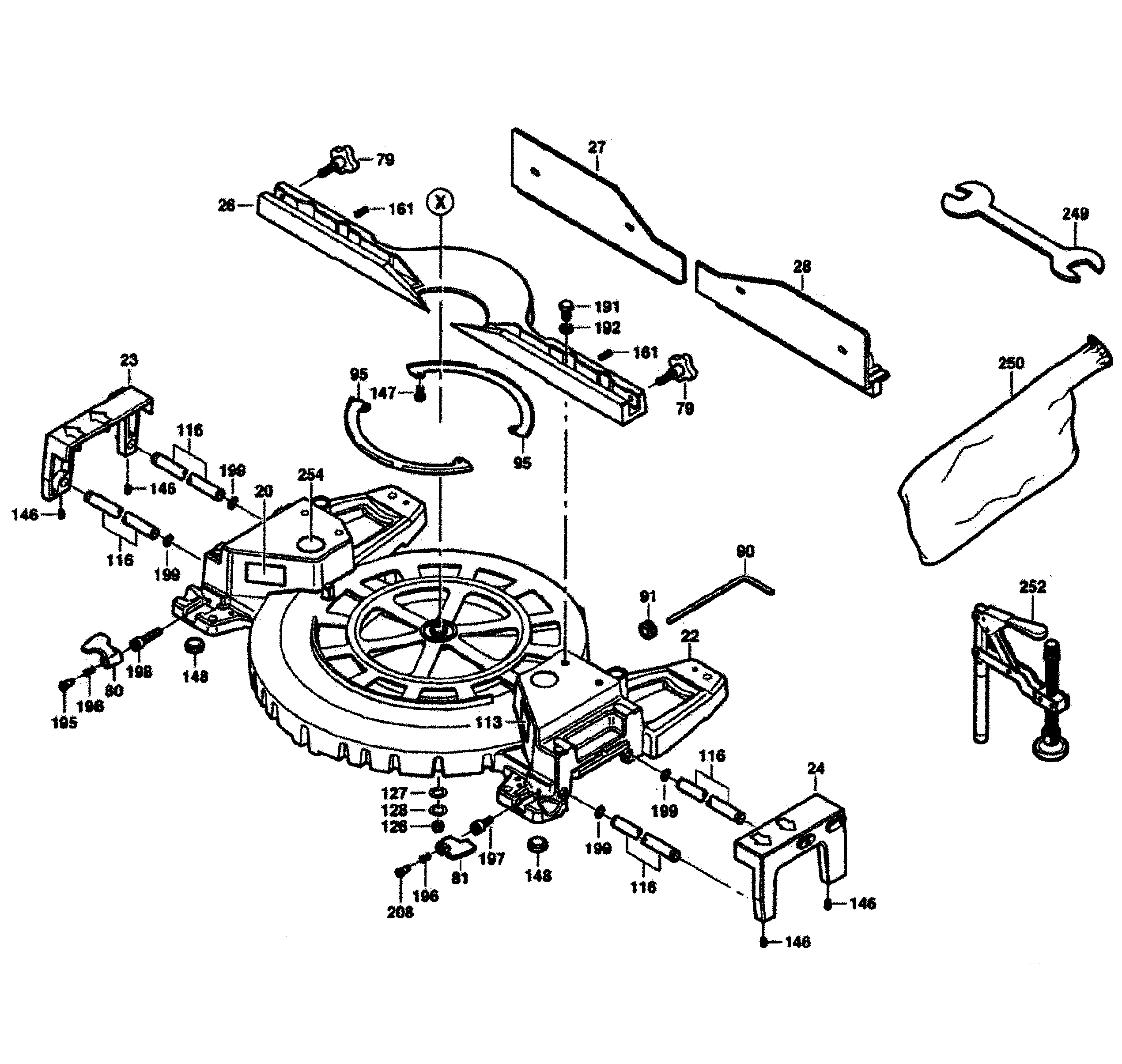 Bosch 5312 Miter Saw Parts Sears Parts Direct