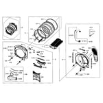 Samsung DV457EVGSWR/AA-02 dryer parts | Sears PartsDirect