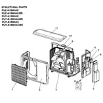 Mitsubishi PUY-A12NHA2-BS central air conditioner parts | Sears PartsDirect