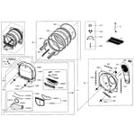 Samsung DV50F9A6EVW/A200 dryer parts Sears PartsDirect