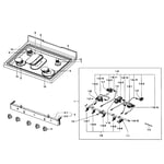 Samsung NX58F5500SS/AA-00 gas range parts | Sears PartsDirect