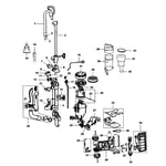 Hoover UH72400 upright vacuum parts | Sears PartsDirect