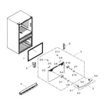 Samsung RF28HMEDBSR/AA-00 bottom-mount refrigerator parts | Sears