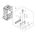 Samsung RF28HMEDBSR/AA-00 bottom-mount refrigerator parts | Sears ...