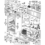 Samsung RF267AZRS/XAA-00 bottom-mount refrigerator parts | Sears