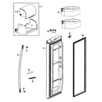 Samsung RF267AERS/XAA-01 bottom-mount refrigerator parts | Sears