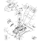 Black & Decker MM575 TYPE 1 electric walkbehind mower parts Sears