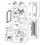Samsung RF28HMEDBWW/AA-00 bottom-mount refrigerator parts | Sears