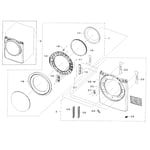 Samsung DV42H5400EW/A3-00 dryer parts | Sears PartsDirect